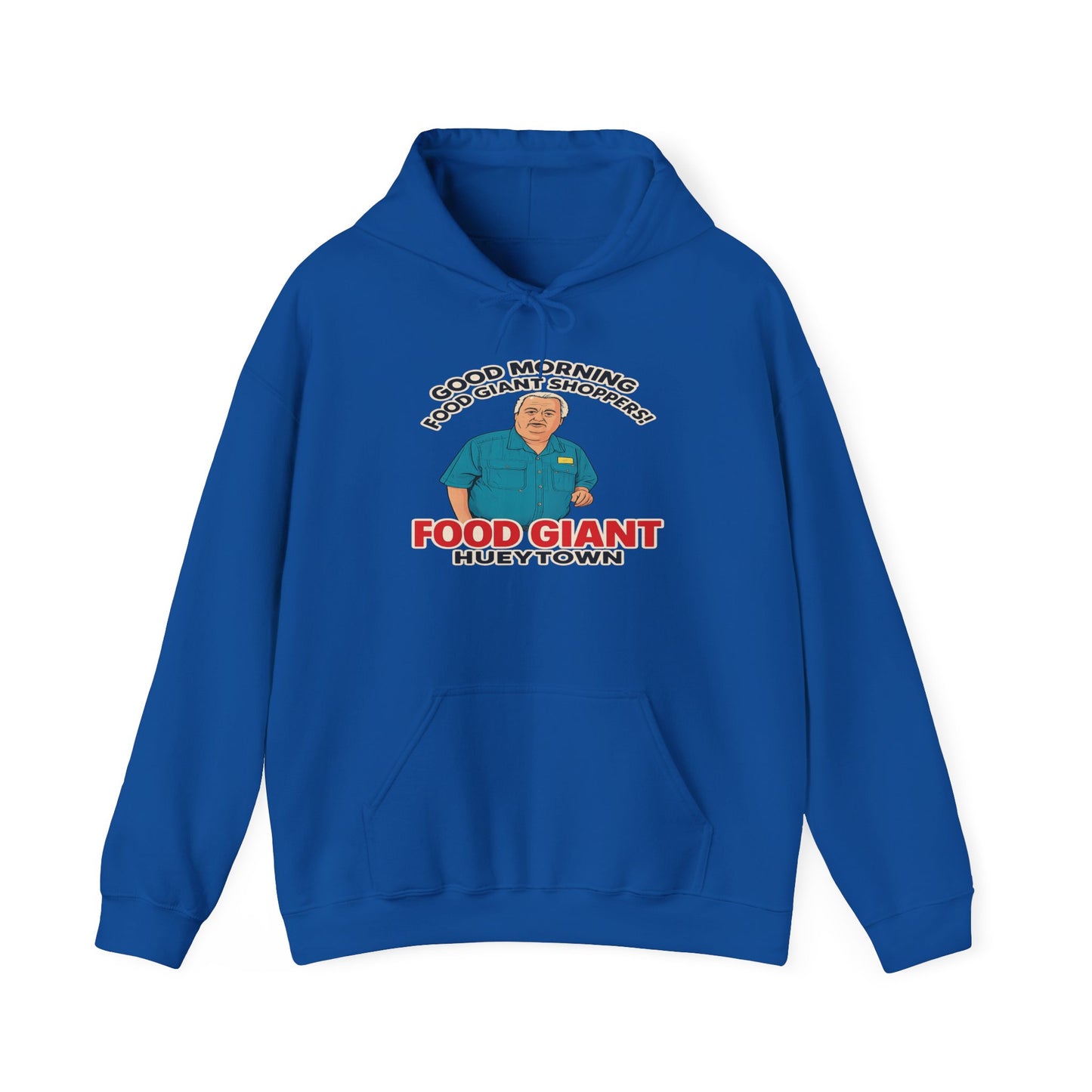 Adult Food Giant Hueytown “Good Morning Shoppers” Hoodie – Unisex Heavy Blend™ Sweatshirt