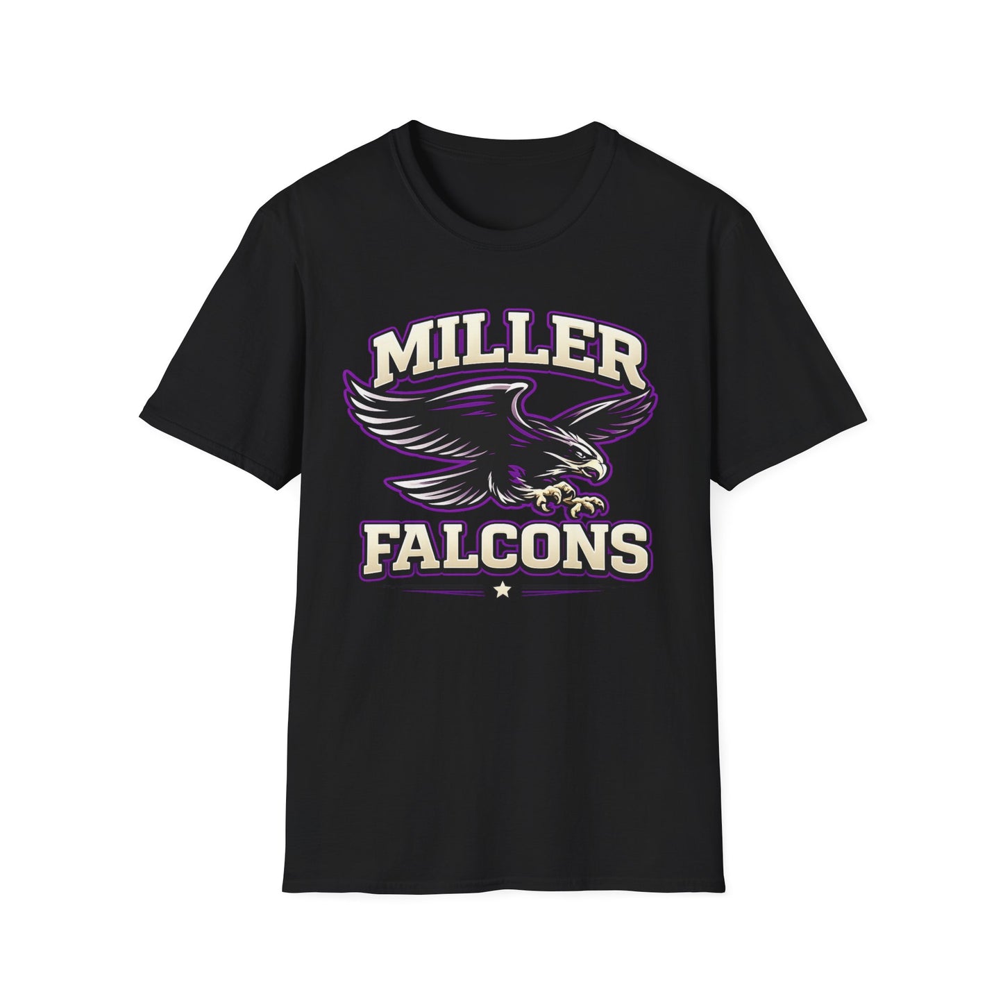 Miller Falcons Unisex Softstyle T-Shirt | Classic School Spirit Tee