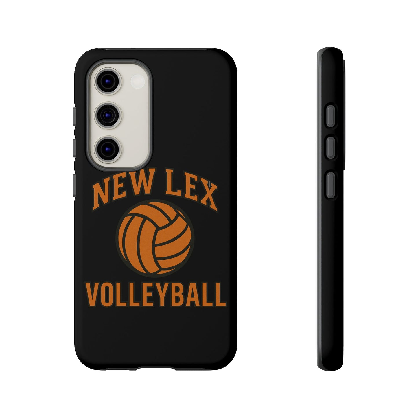 New Lex Volleyball Black Phone Case