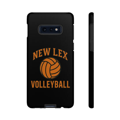 New Lex Volleyball Black Phone Case