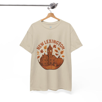 Unisex New Lexington Courthouse Historic Fall Tee-Shirt