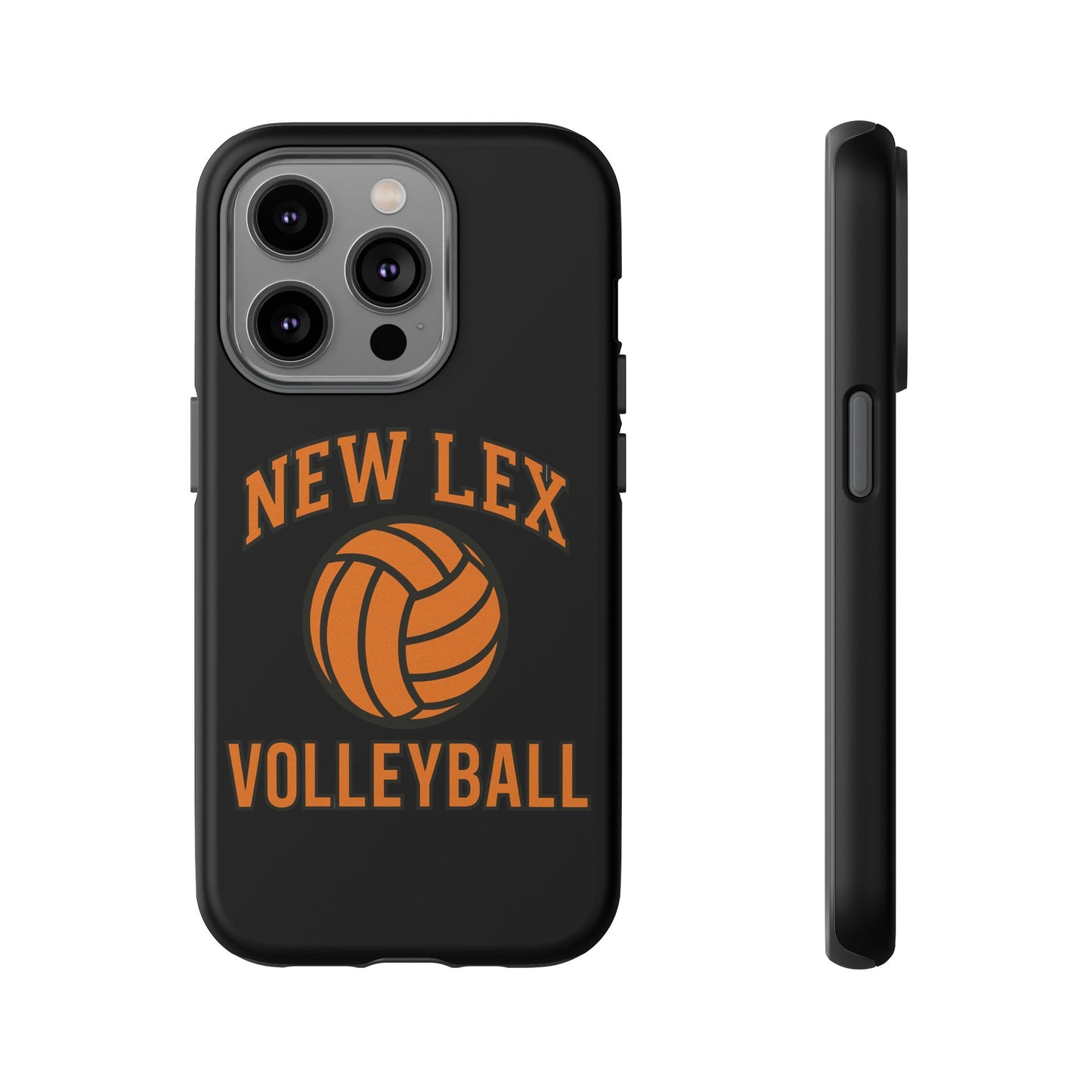 New Lex Volleyball Black Phone Case