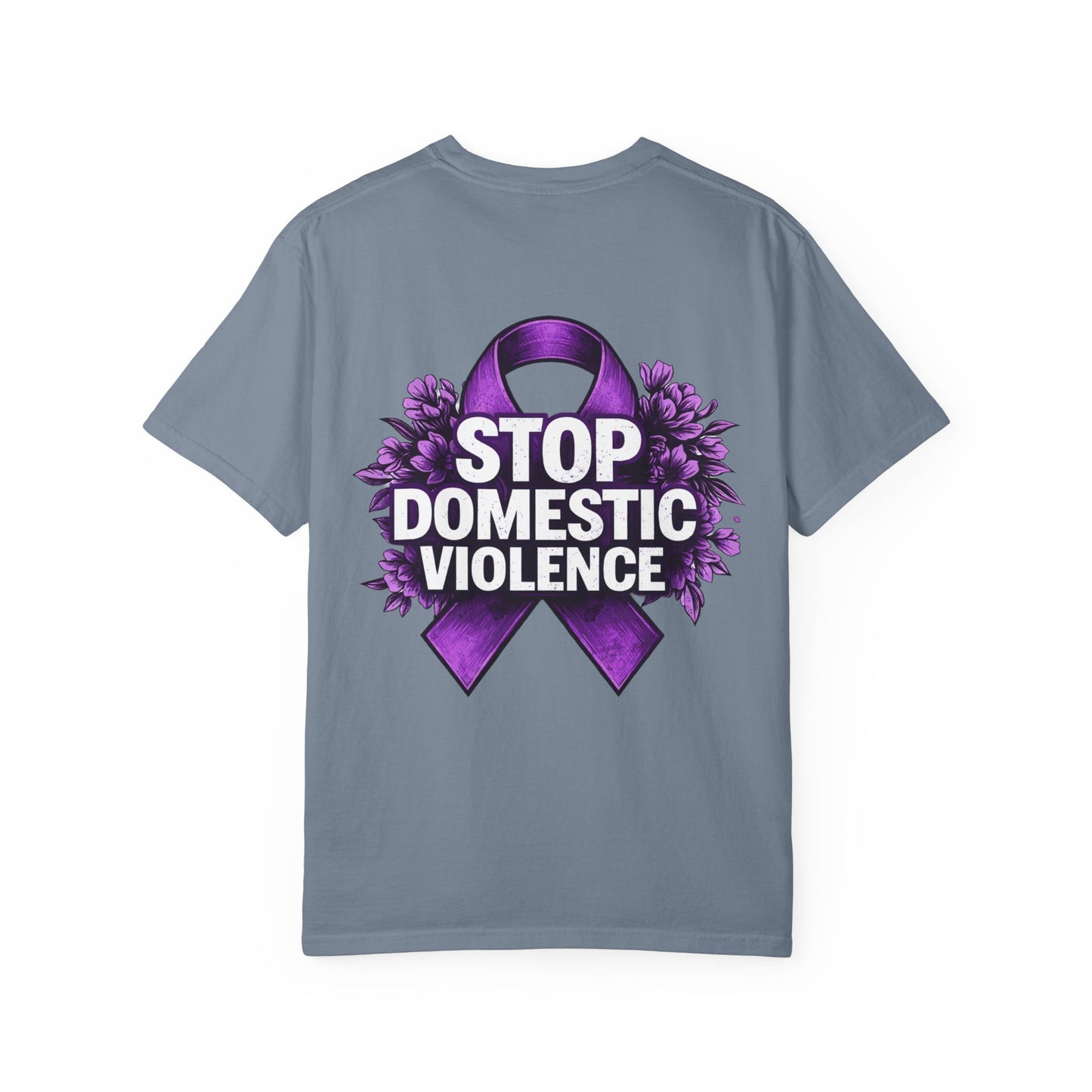 Stop Domestic Violence Awareness Apparel T-Shirt