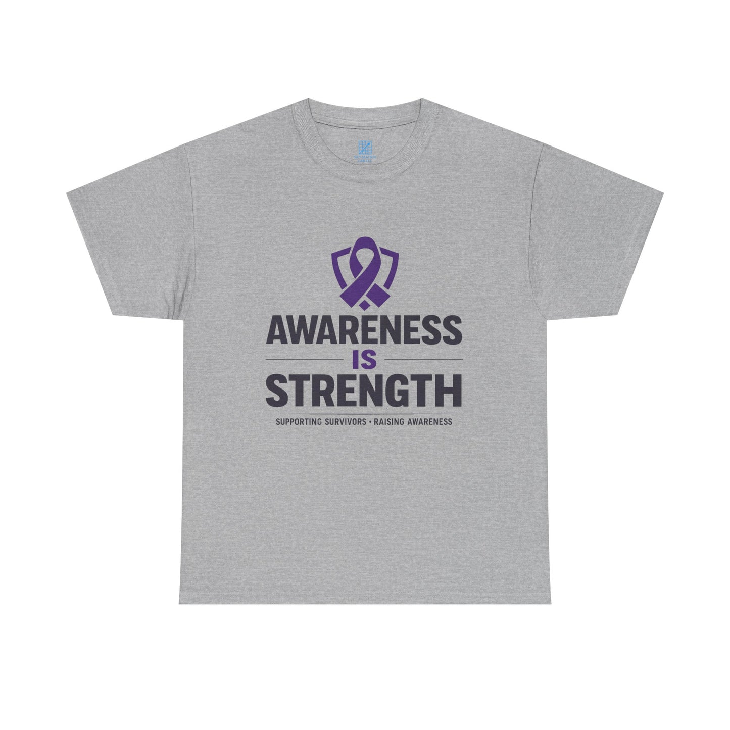 Awareness Is Strength – Domestic Violence Awareness T-Shirt