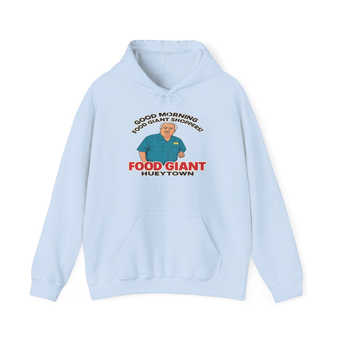 Adult Food Giant Hueytown “Good Morning Shoppers” Hoodie – Unisex Heavy Blend™ Sweatshirt