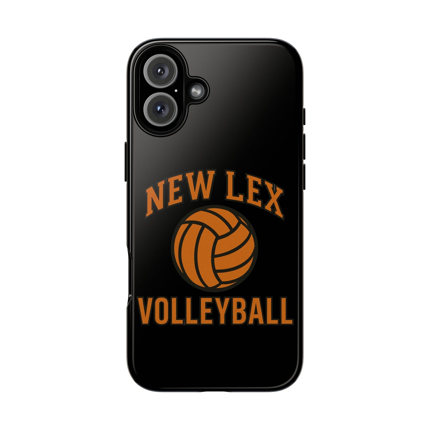 New Lex Volleyball Black Phone Case