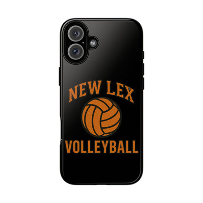 New Lex Volleyball Black Phone Case