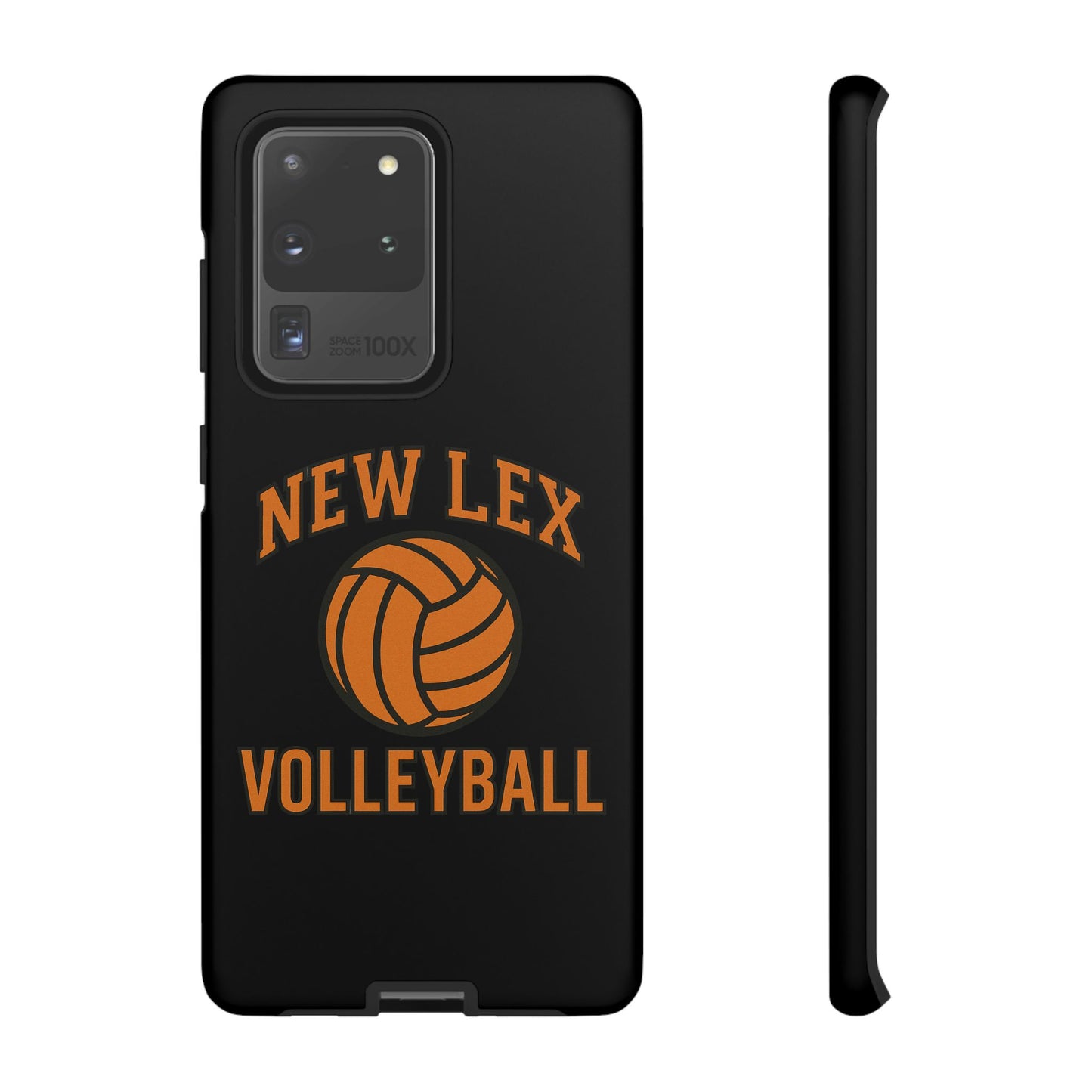 New Lex Volleyball Black Phone Case