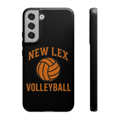 New Lex Volleyball Black Phone Case