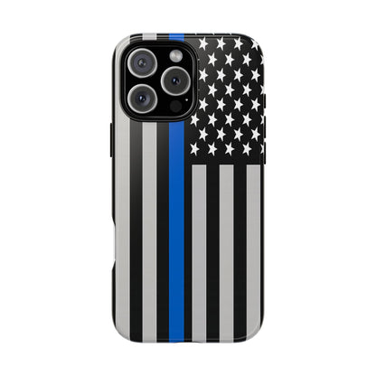 Thin Blue Line Phone Case – Durable Police Support Design