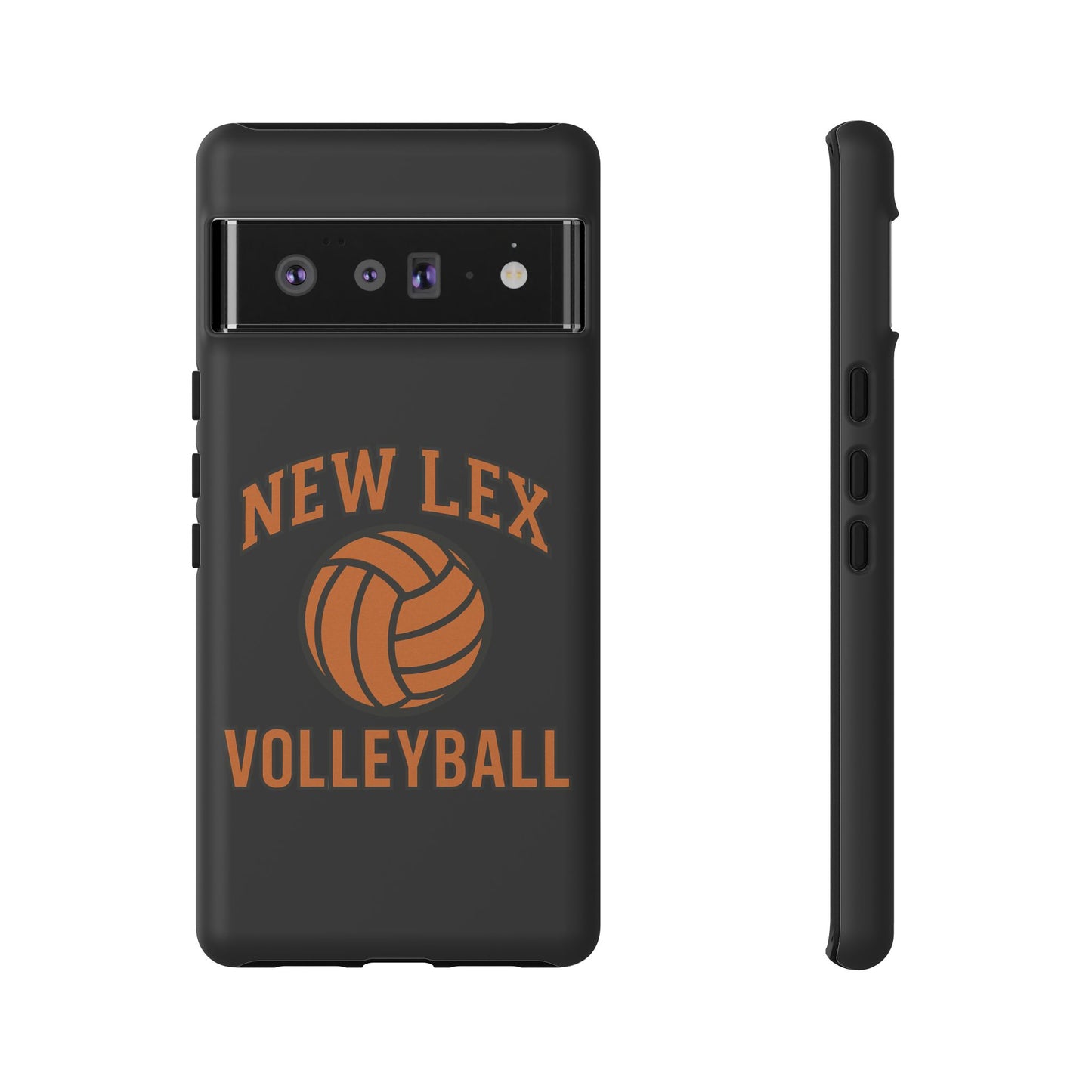 New Lex Volleyball Black Phone Case