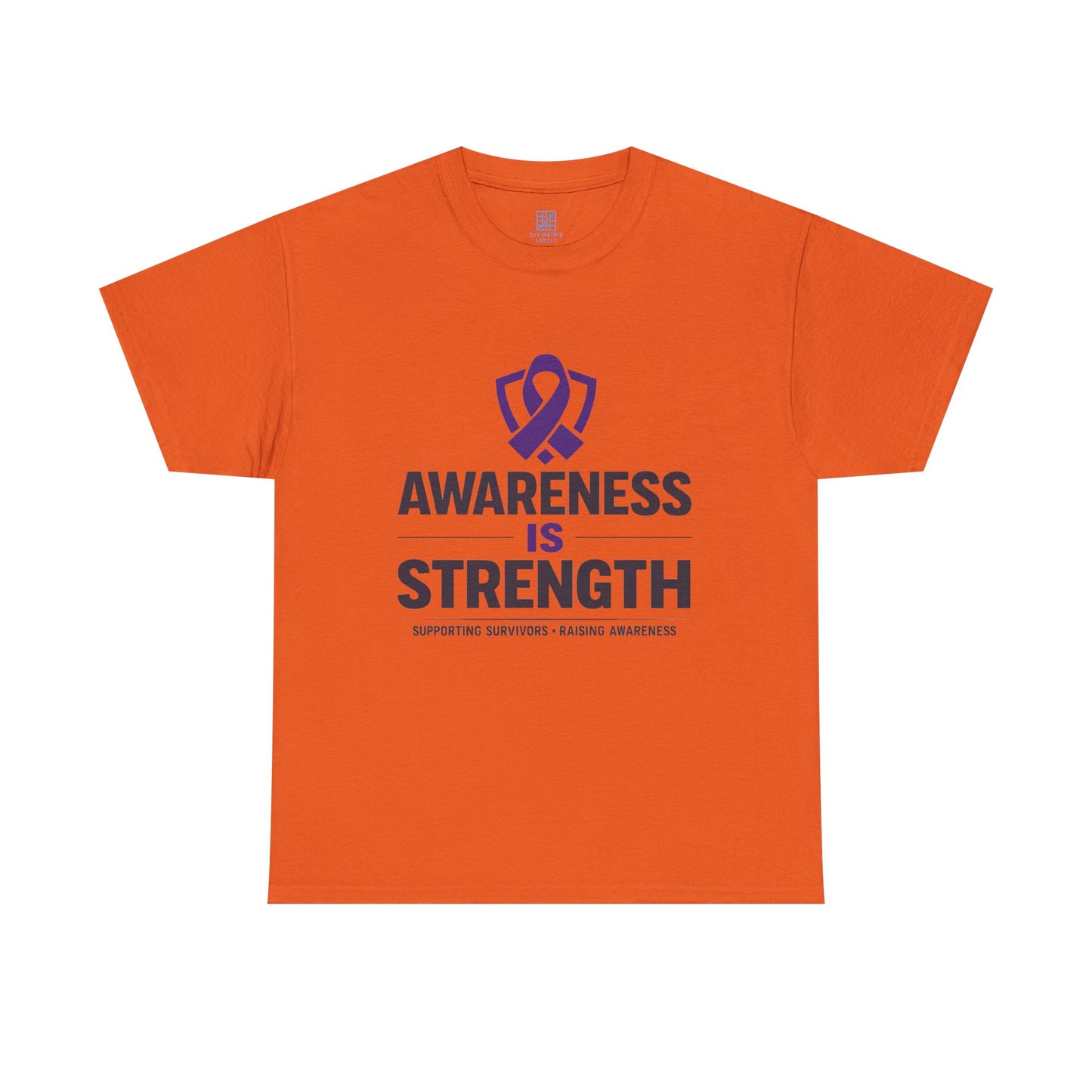 Awareness Is Strength – Domestic Violence Awareness T-Shirt