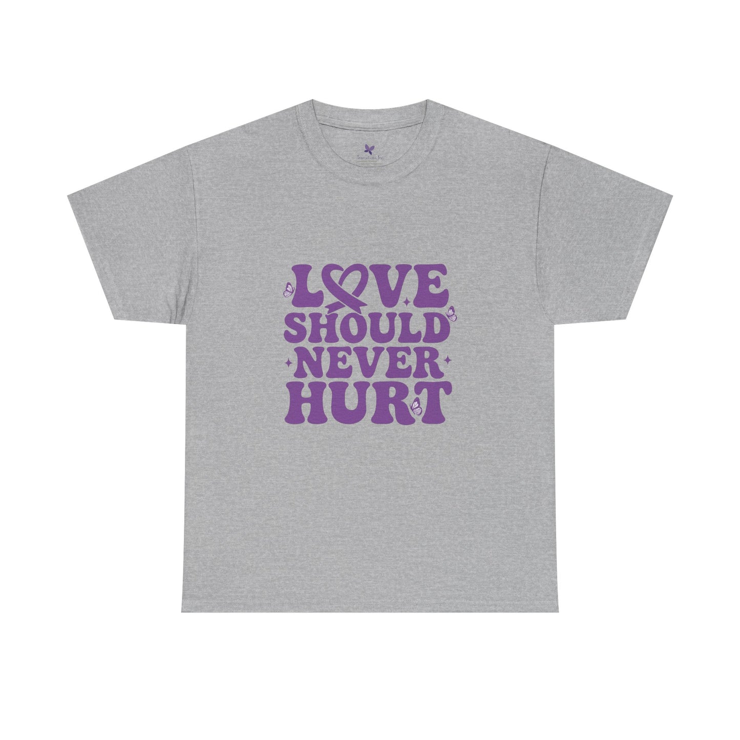 Love Should Never Hurt Survivor Support T-Shirt