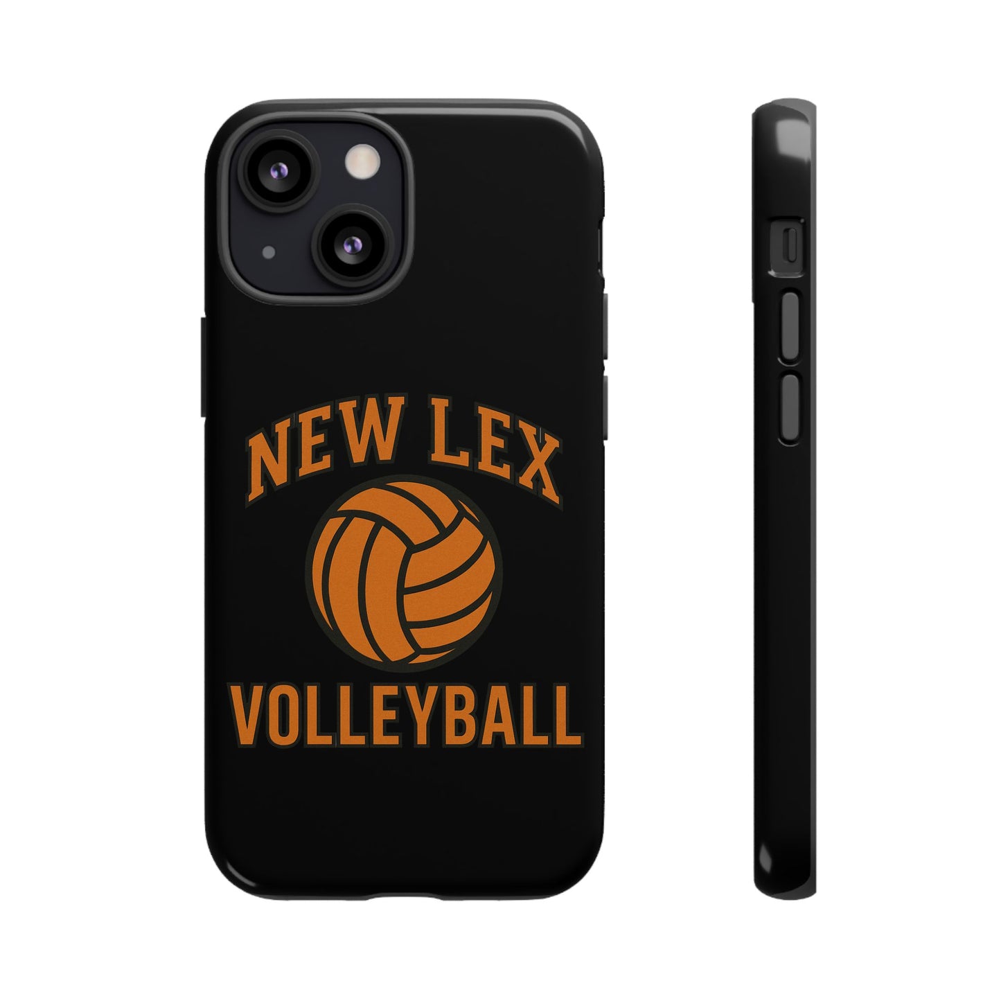 New Lex Volleyball Black Phone Case