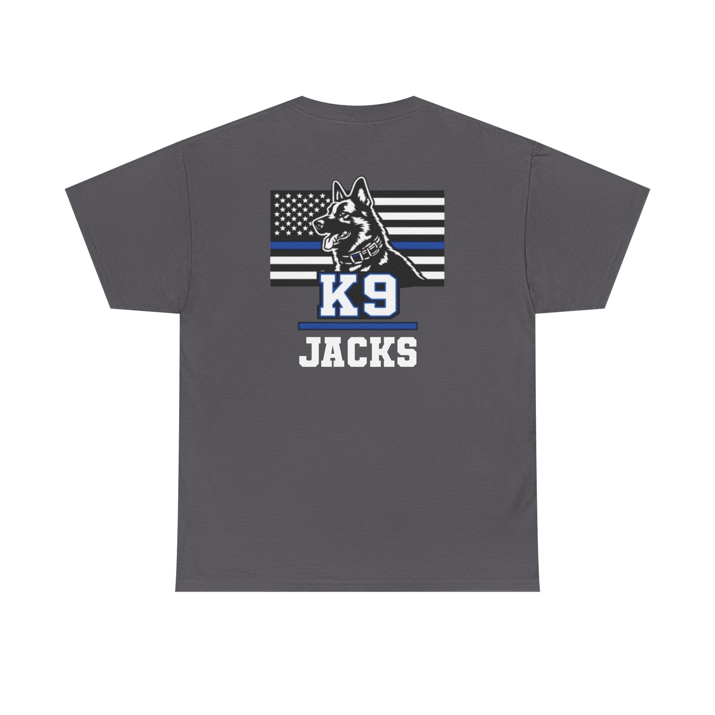 Custom K9 Thin Blue Line Shirt – Personalized Police Dog Tee