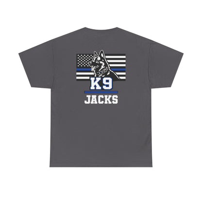 Custom K9 Thin Blue Line Shirt – Personalized Police Dog Tee